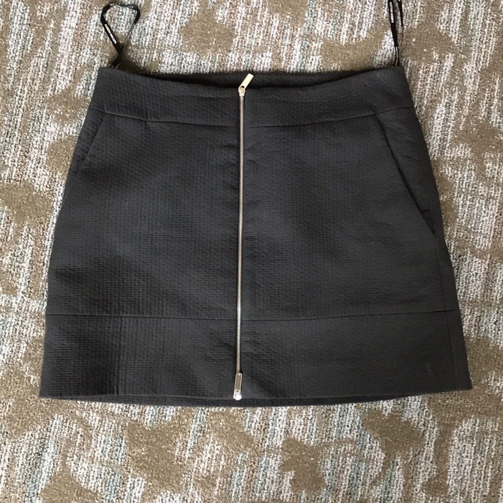 - Karen Millen Black skirt with zipper details